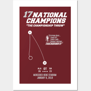 THE CHAMPIONSHIP THROW Posters and Art